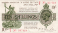 Treasury 10 Shillings, from 1919